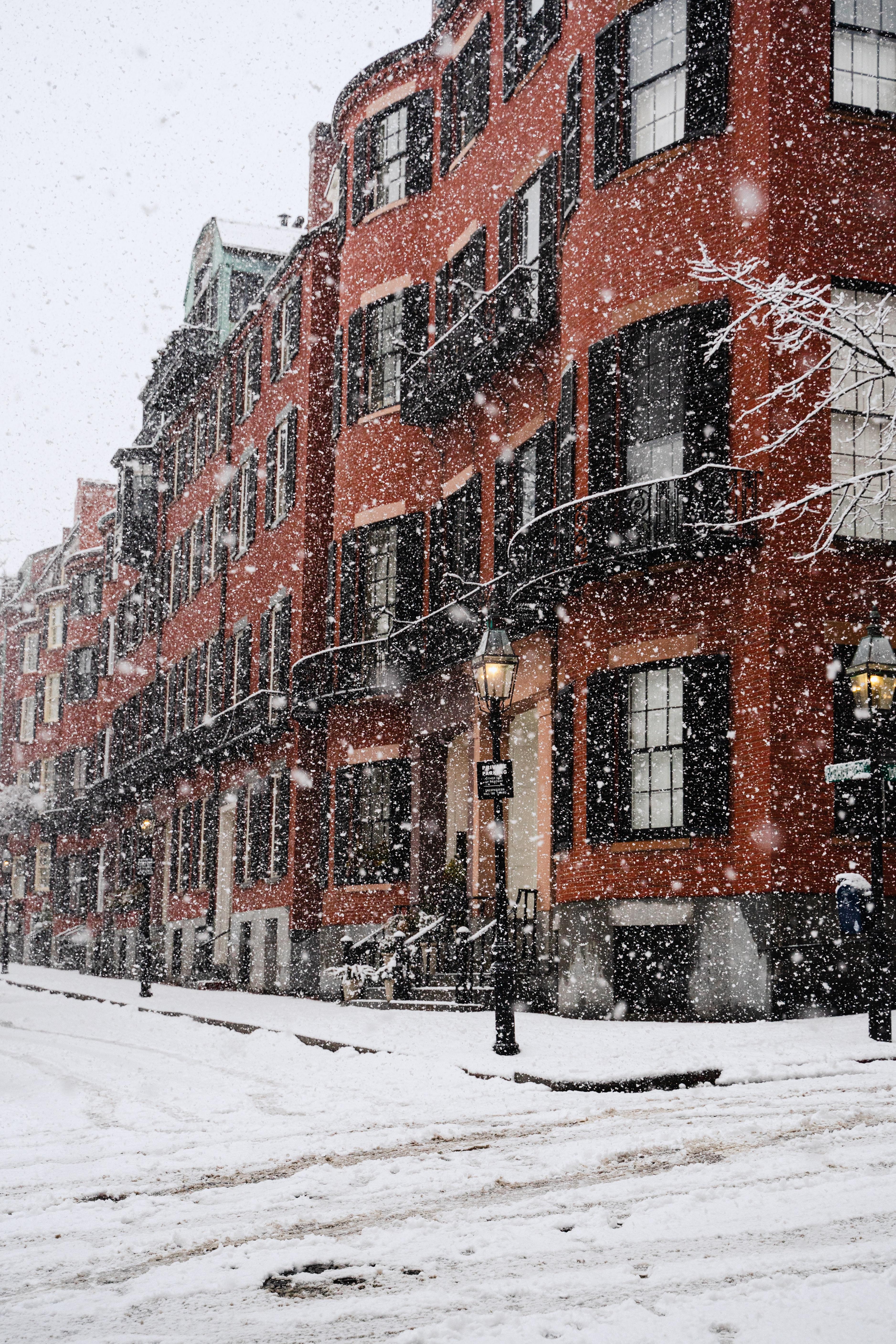 冬天在笔架山,波士顿。
