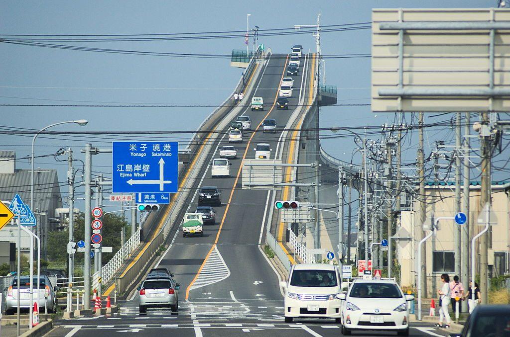 入口Eshima大桥桥