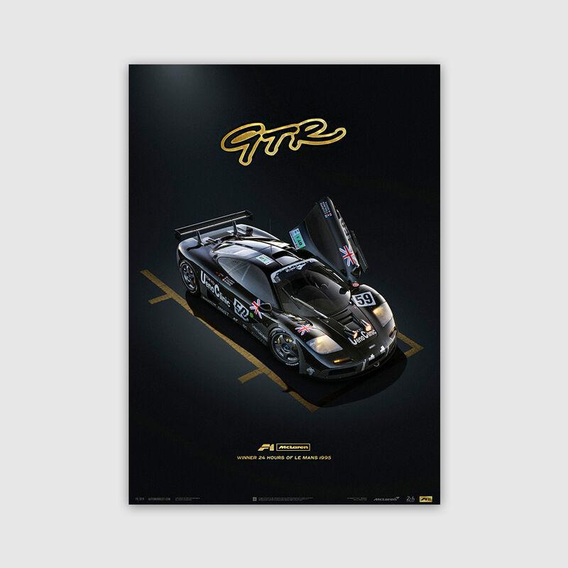 迈凯轮F1 GTR 24小时勒芒海报”sizes=