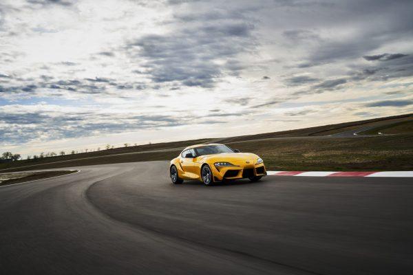 Image of a yellow GR Supra courtesy of Toyota.