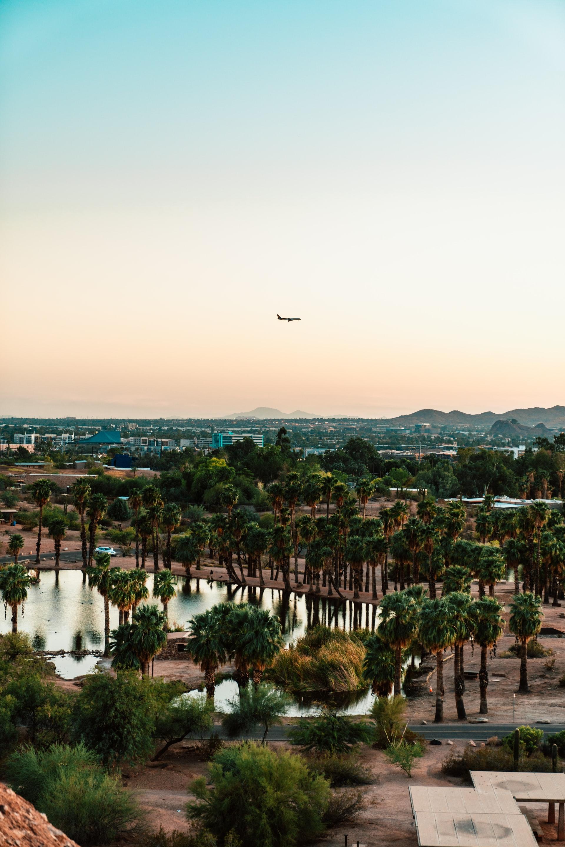 View over Scottsdale Arizona