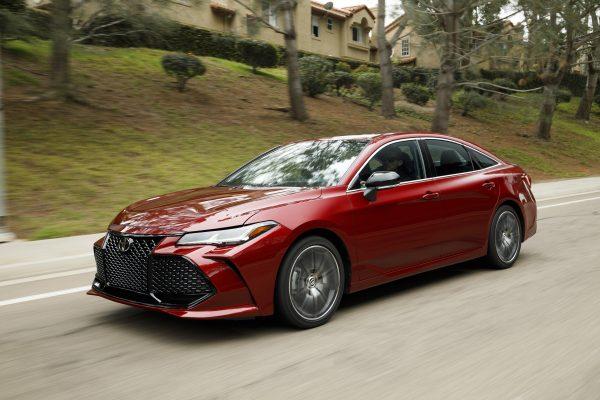 Image of a red Avalon courtesy of Toyota.