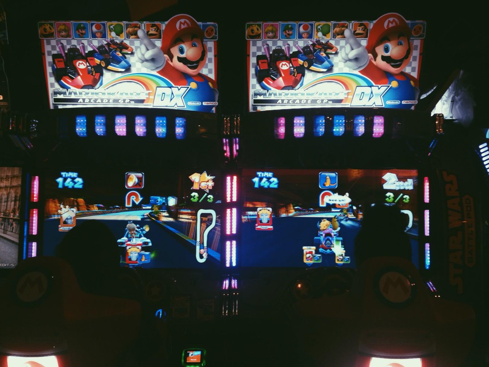 Mario Kart arcade game