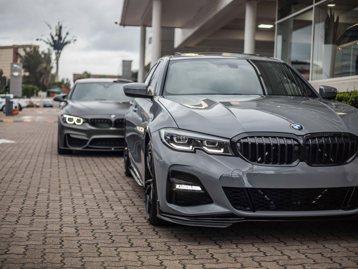 Two BMWs 