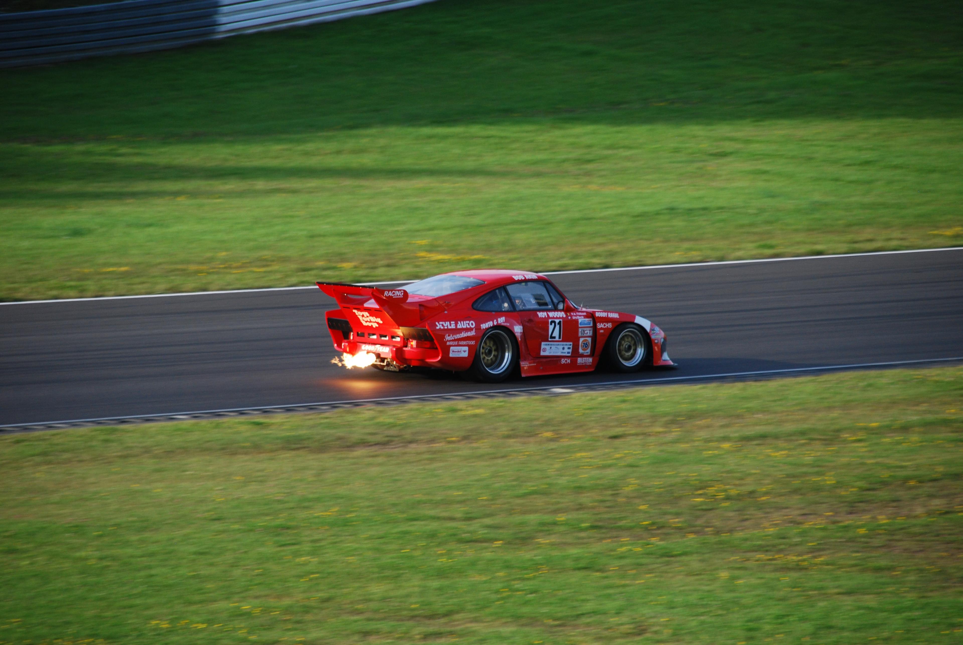A view of the 935 on the track.  