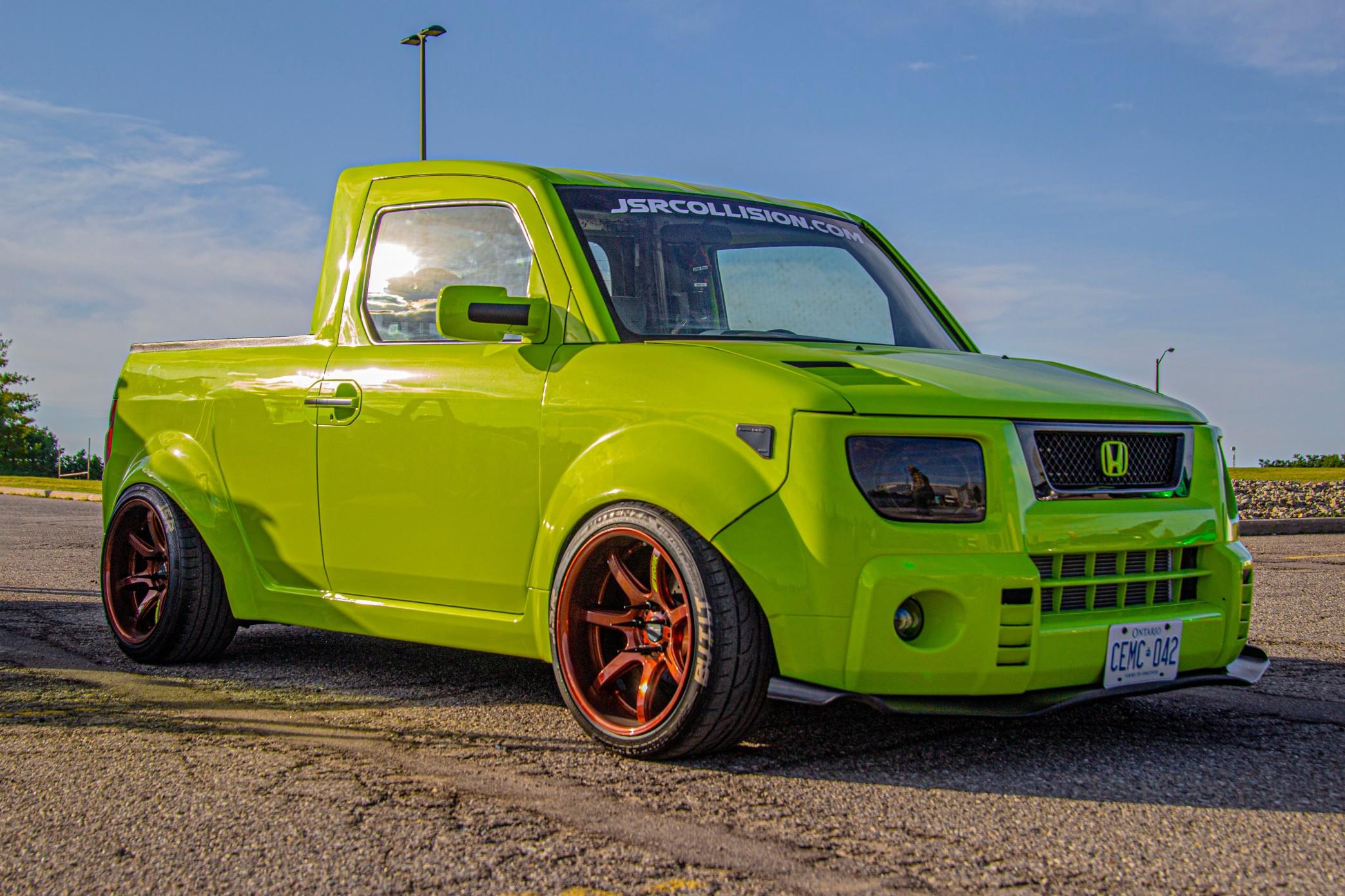 ‘90s mini trucks were known for their super low ground clearance and loud paint jobs.