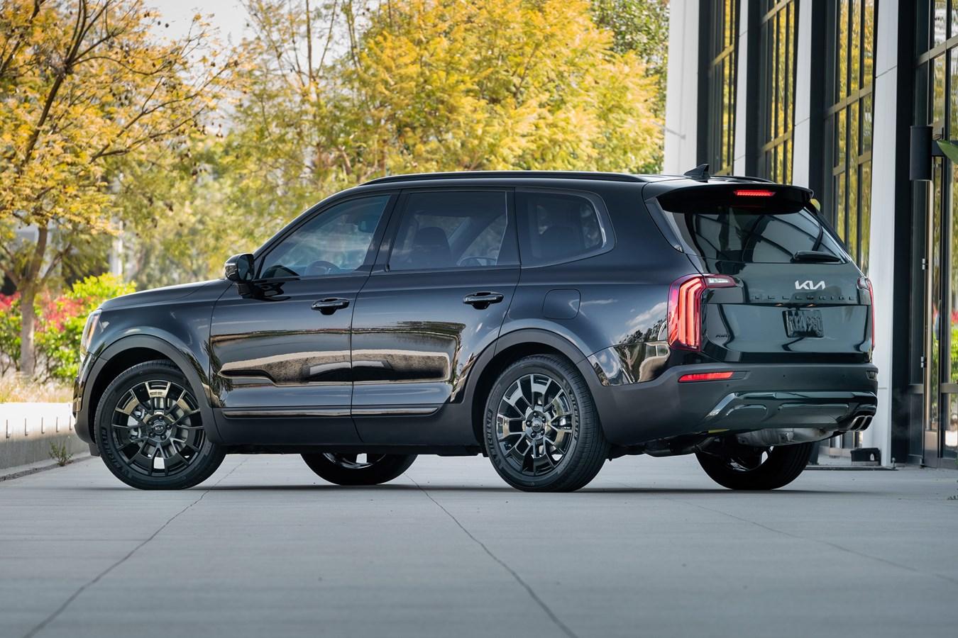 The Kia Telluride offers a comfortable third row.