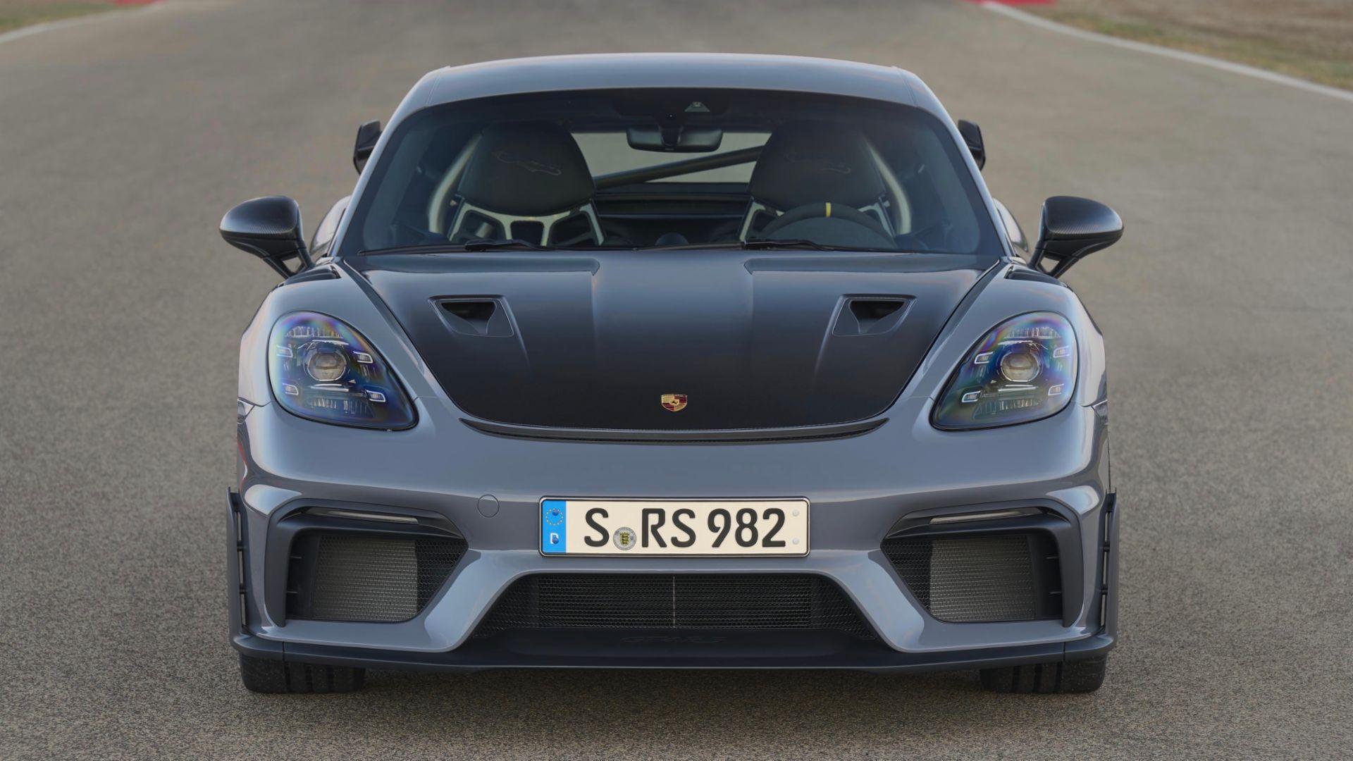 The Porsche 718 Cayman GT4 RS is almost here.