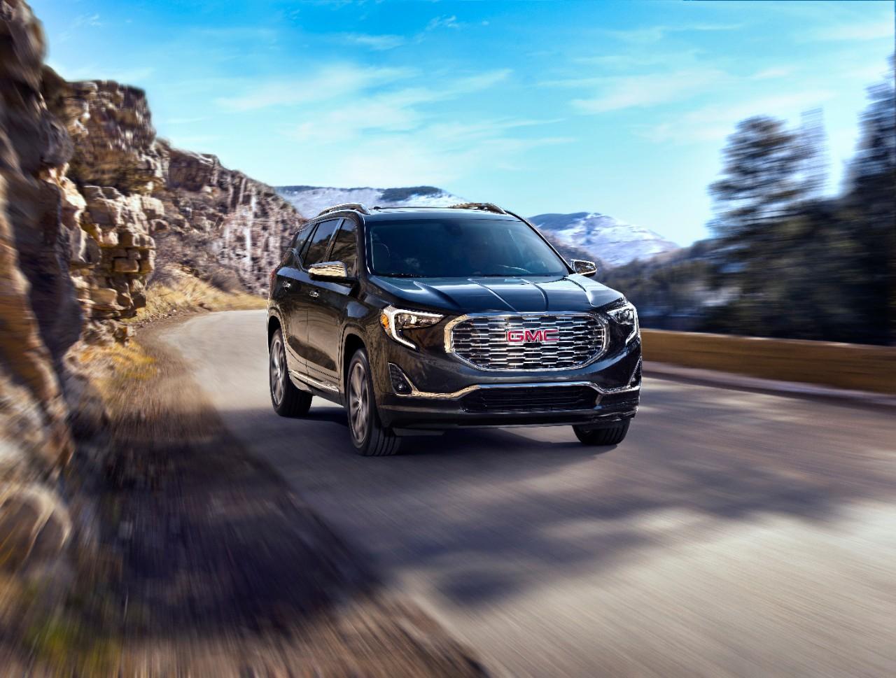 The GMC Terrain has better fuel efficiency but less space than the Acadia.