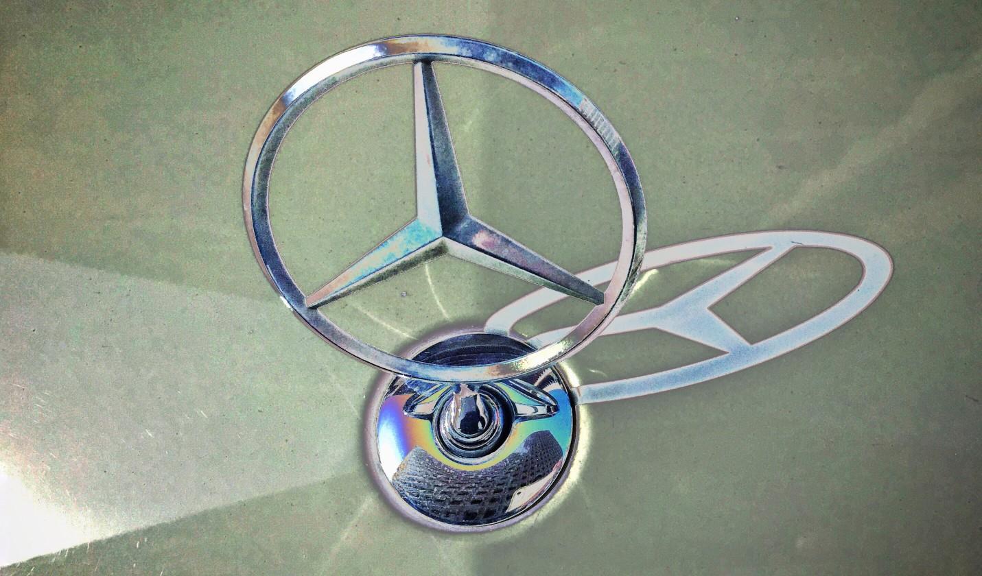 The Mercedes-Benz star logo has been around for a century.