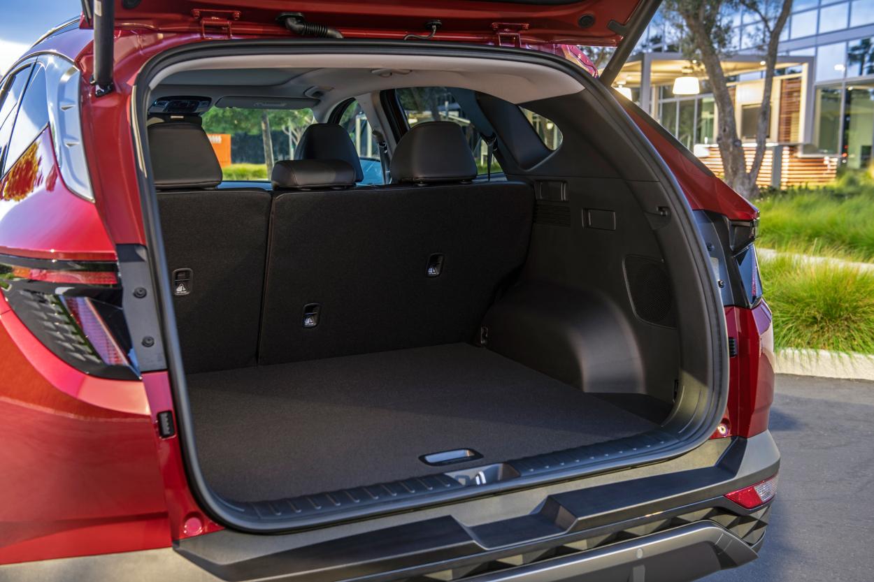For its size, the 2022 Hyundai Tucson offers awesome cargo space.