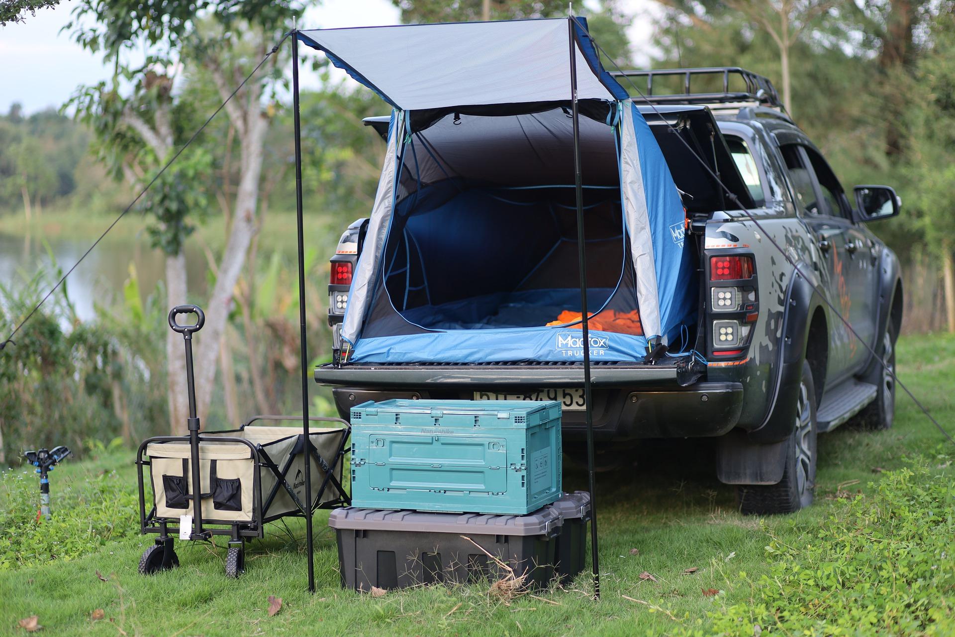 If you’ve always wanted to go camping with your truck well now you can!