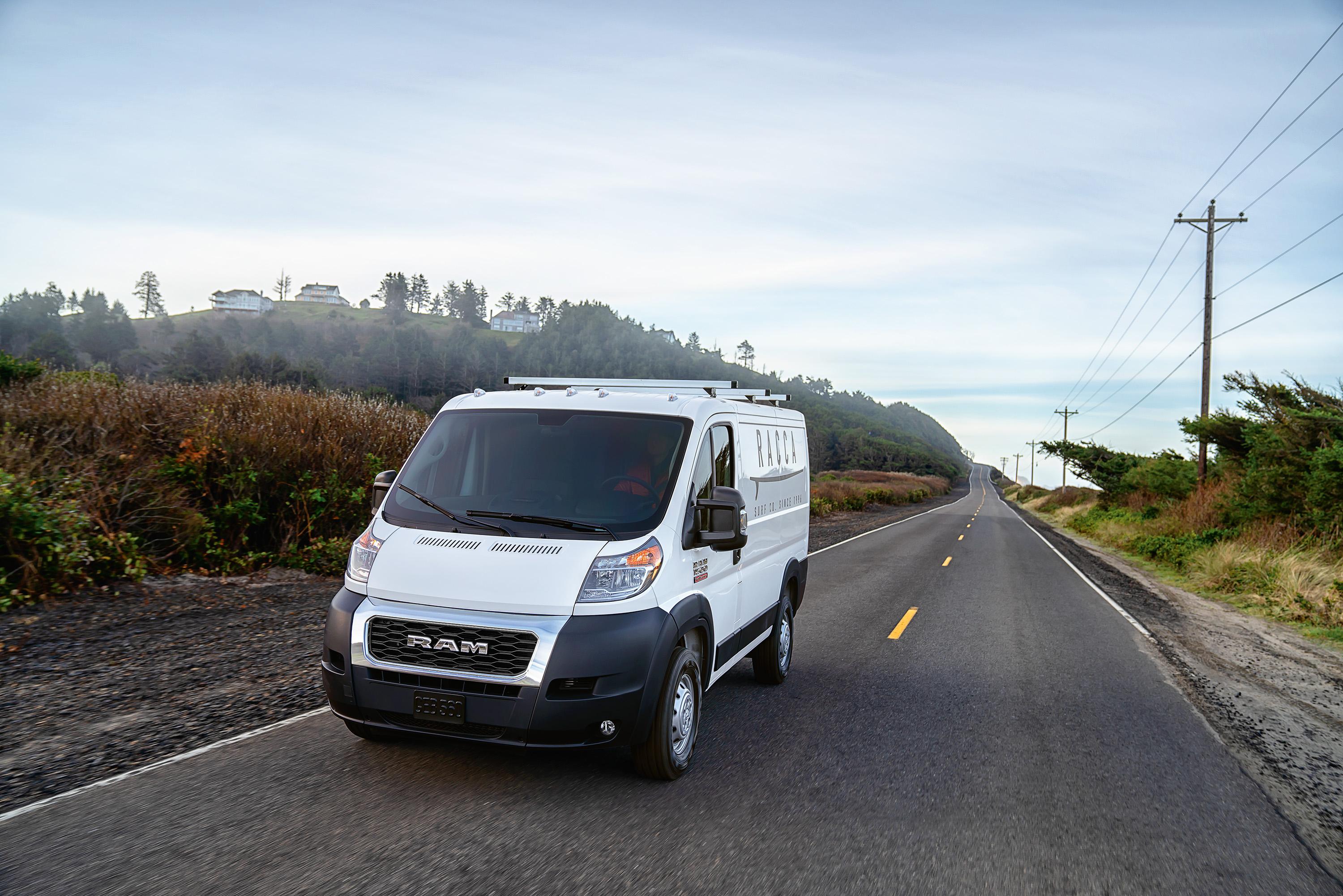 The Ram 2500 ProMaster is one of the best vans for climbing trips.