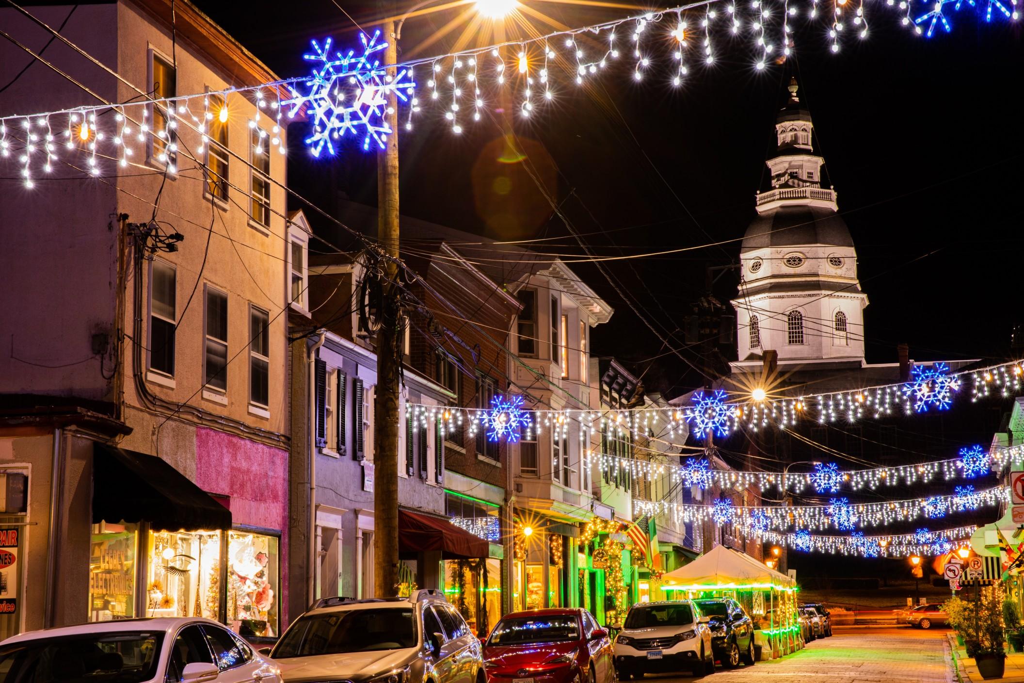 Lights on the Bay, Annapolis, Maryland