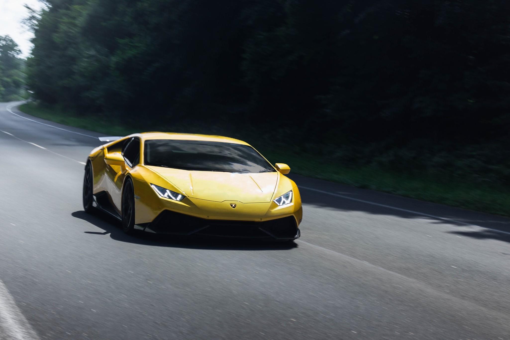 The Lamborghini Huracán can be taken off-road with some heavy modifications.