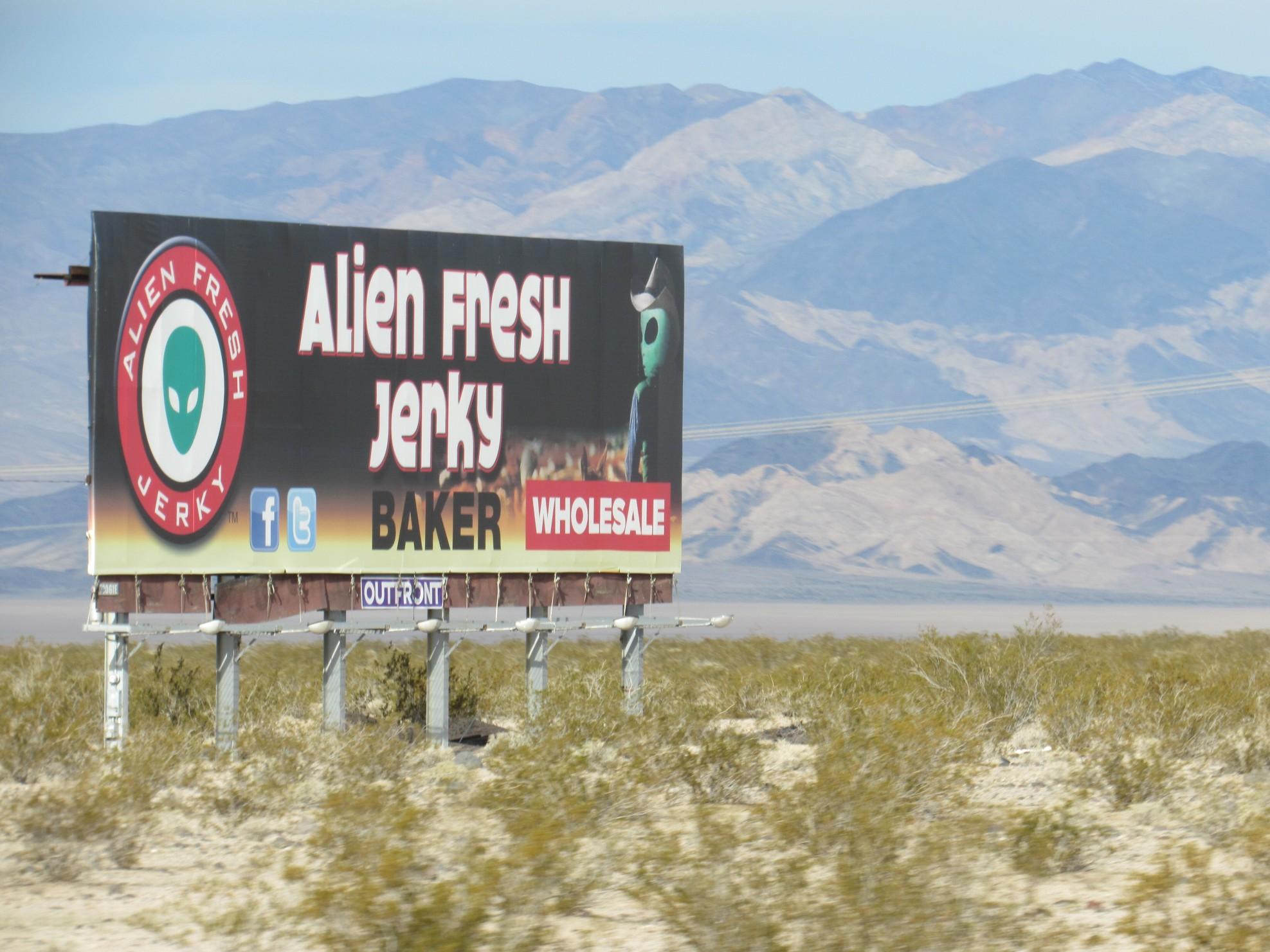 Alien Fresh Jerky, Baker, California