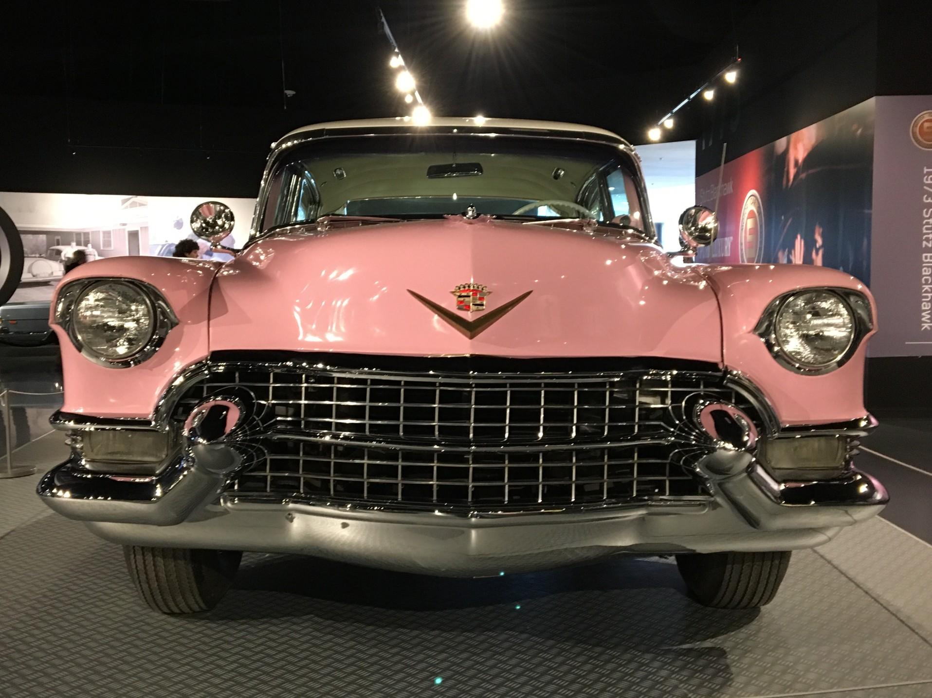 A famous Elvis Presley pink Cadillac.