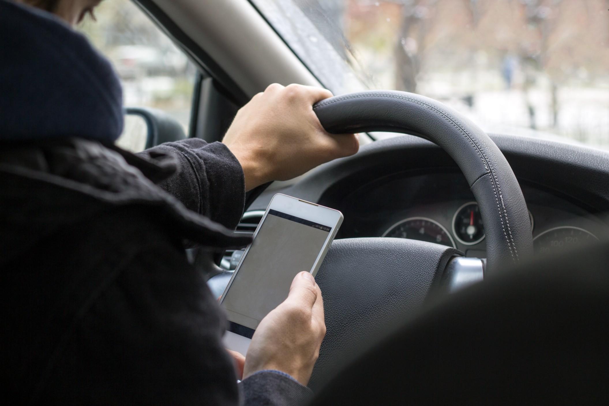 Road safety is an issue when people use technology while driving | Twenty20
