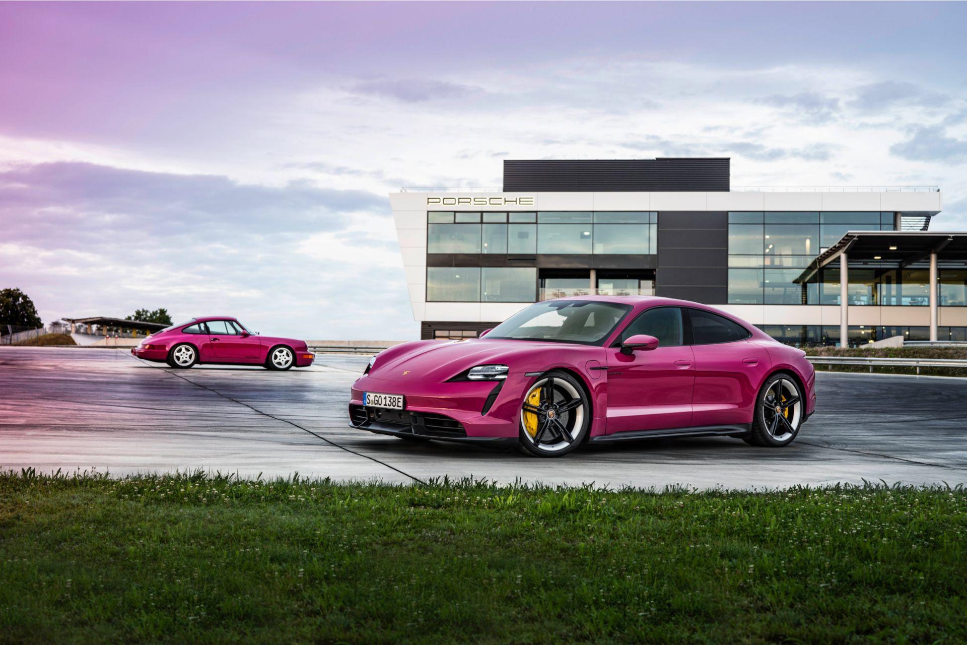 The 2022 Porsche Taycan is getting some exciting new paint options.