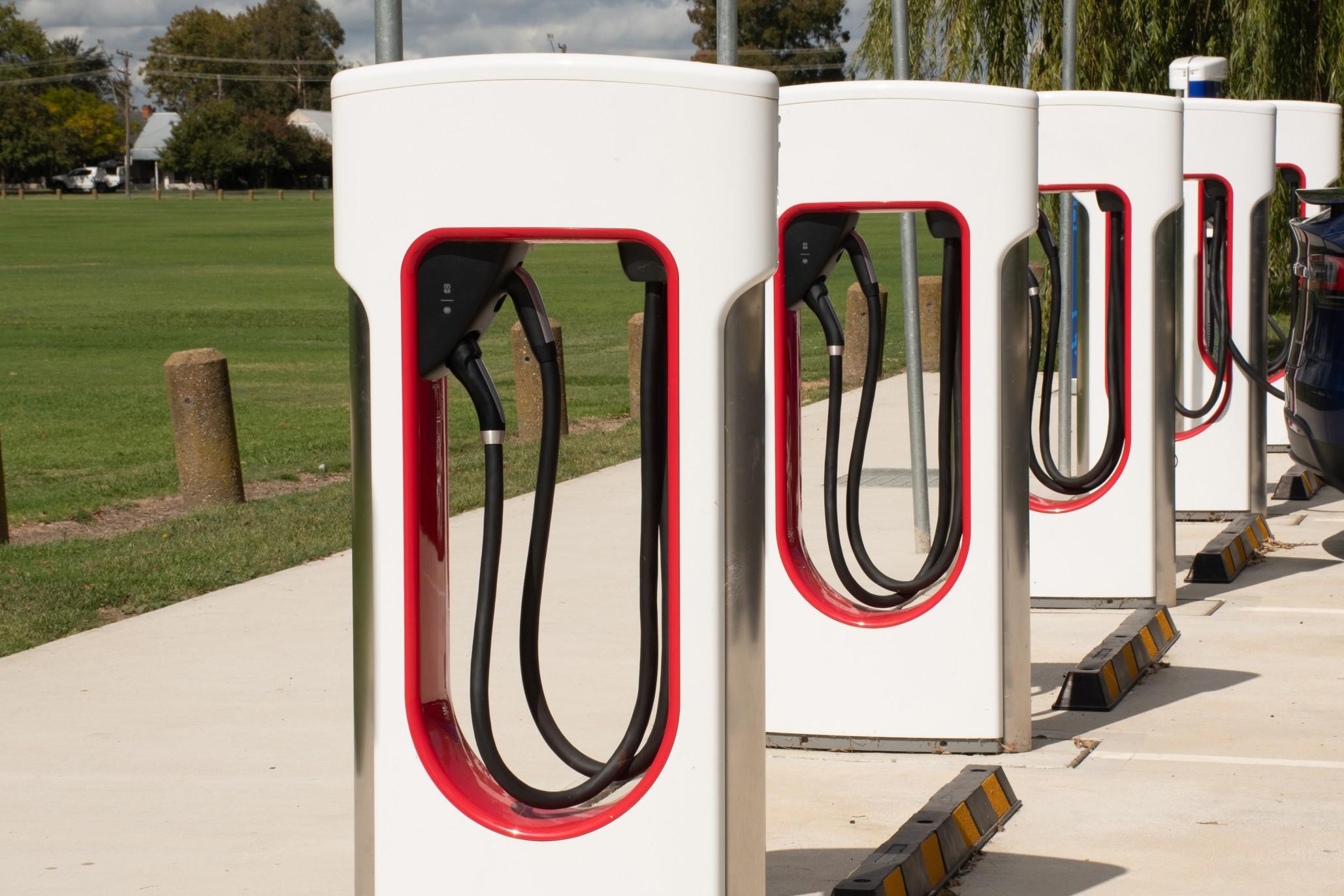 Tesla may be sharing its Supercharger stations soon