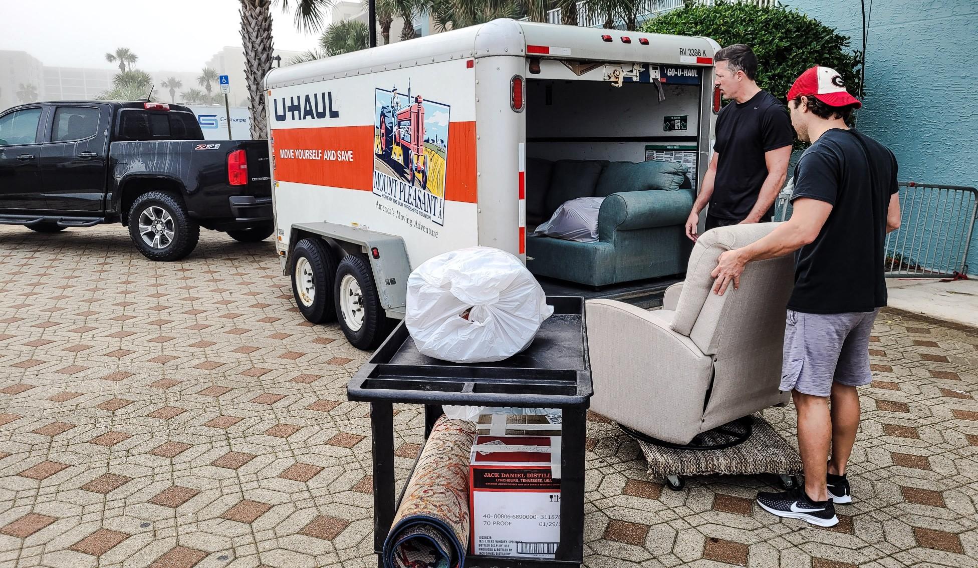 People have been using U-Hauls in a new creative way