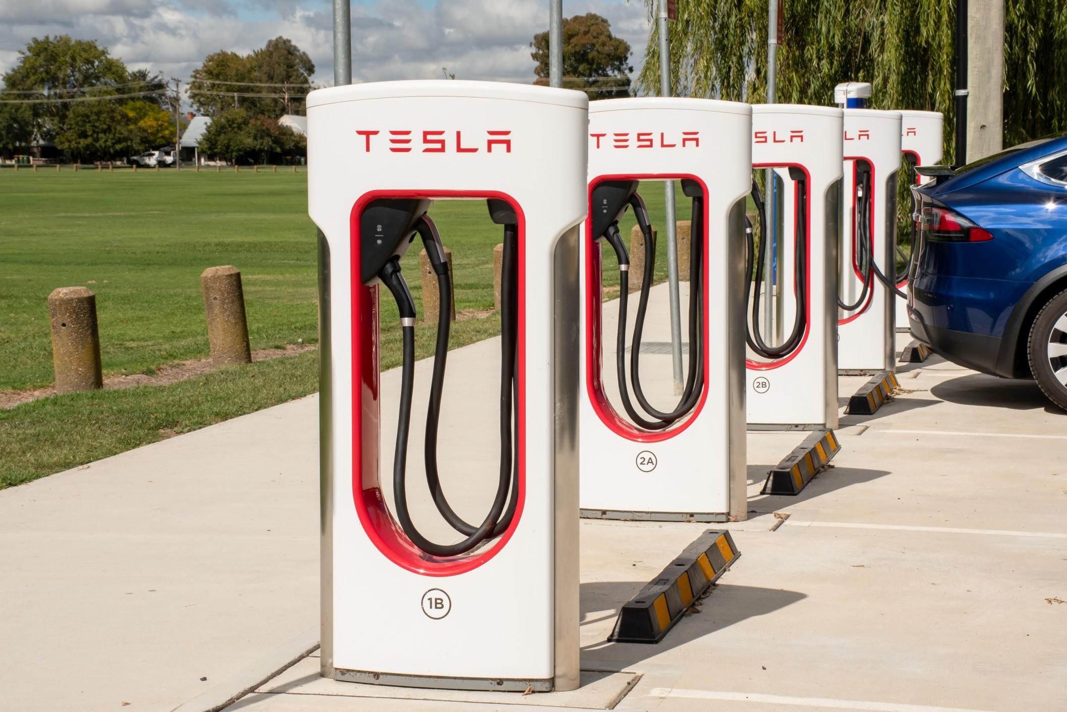 The Senate bill includes $7.5 billion for electric vehicle charging stations.