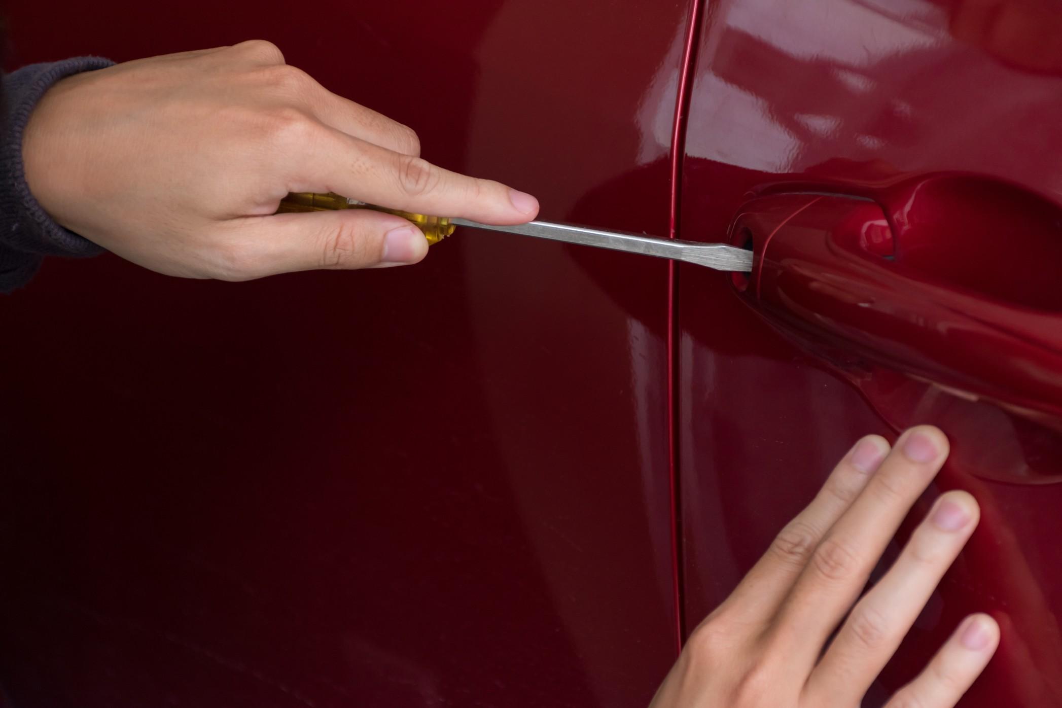 There are several easy ways to deter car theft.