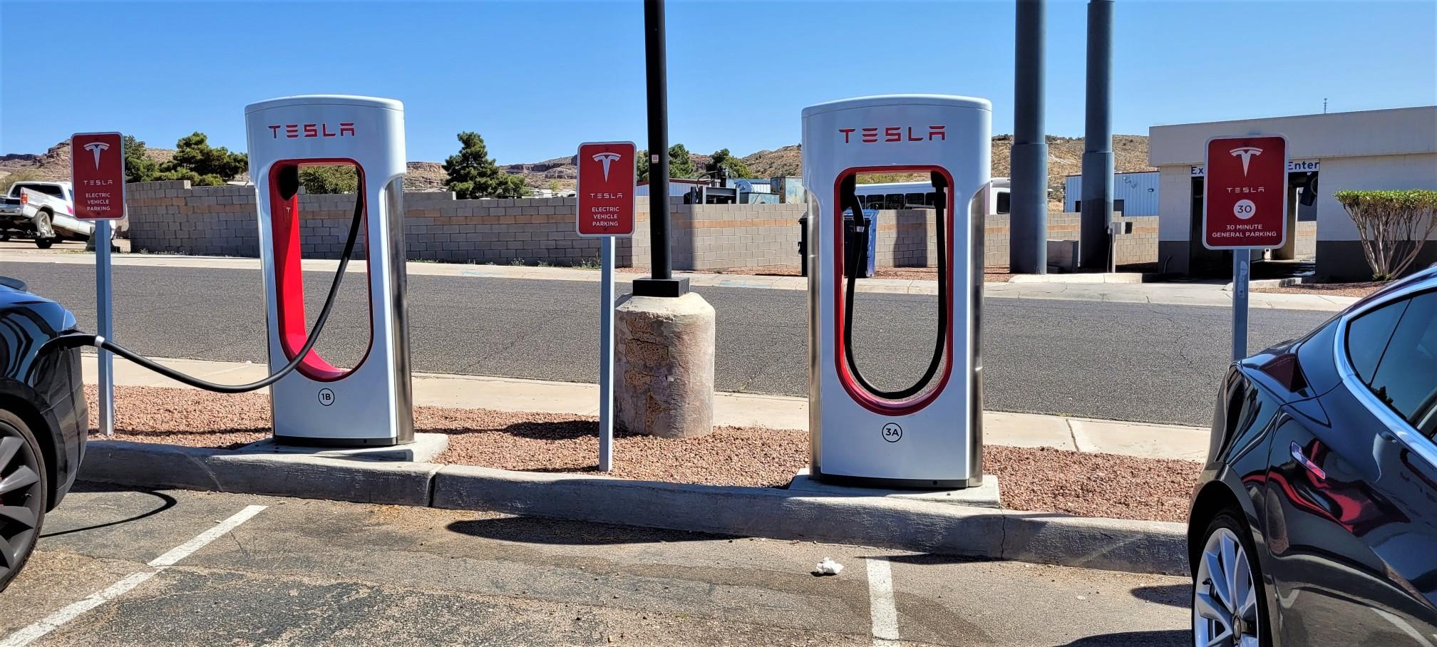 Supercharger stations will be available to all EV owners, but at a cost.