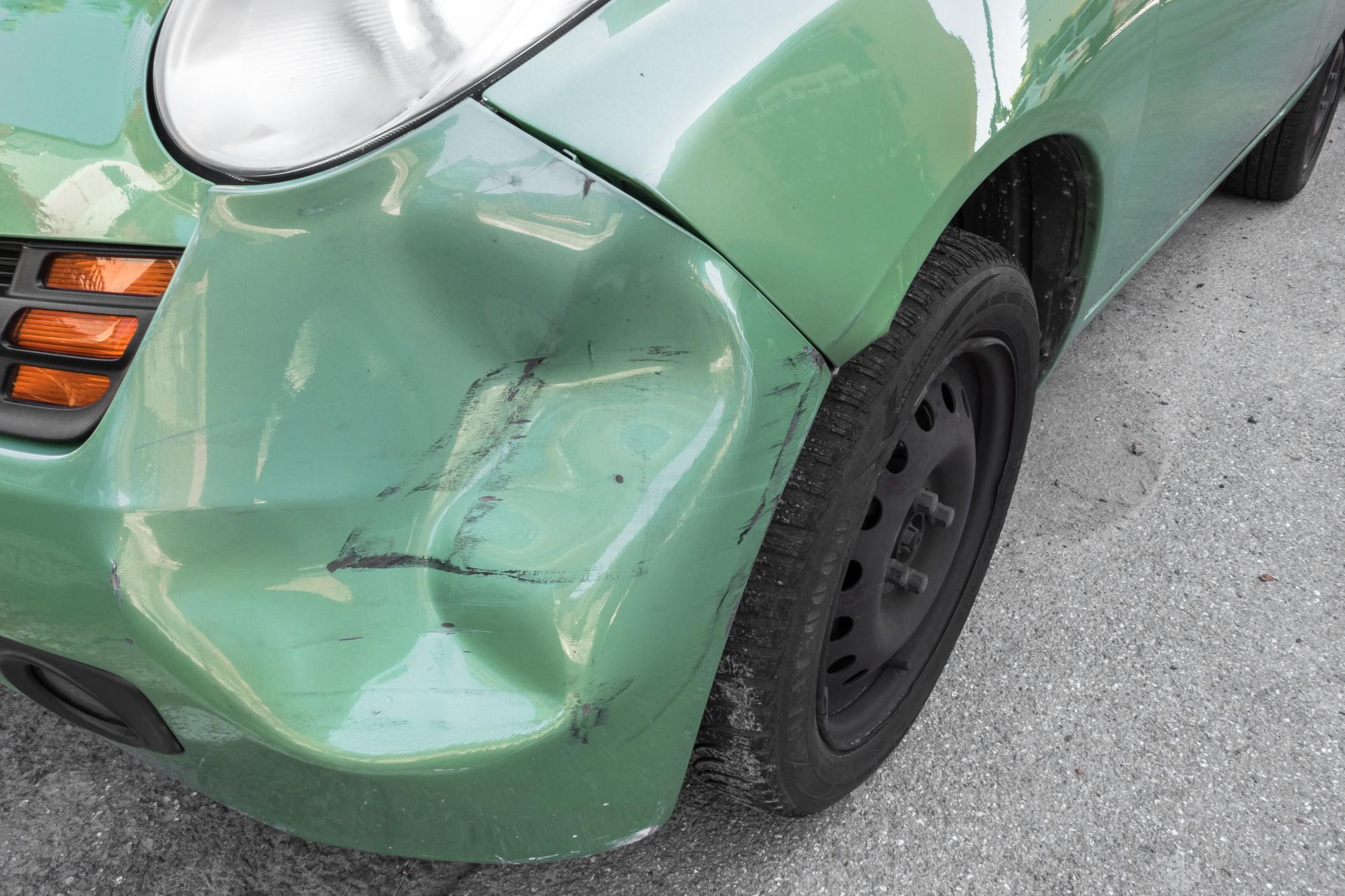 If you get a dent in your car, it might be best to let the professionals handle it.