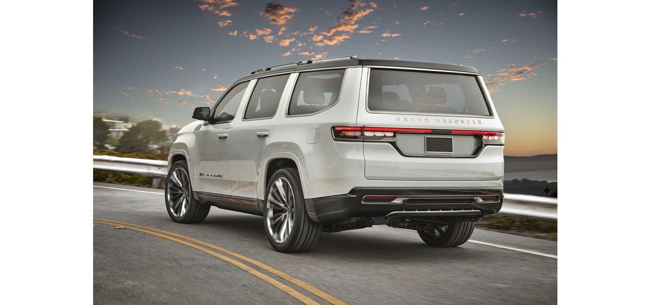 The Grand Wagoneer marks Jeep’s return to the luxury SUV scene.