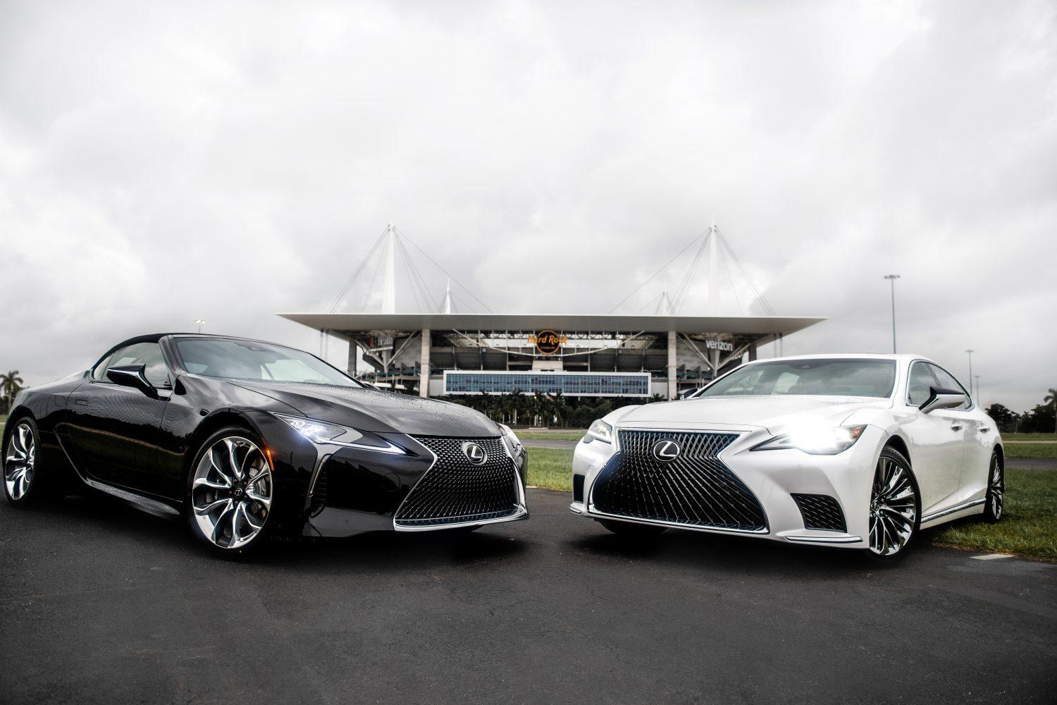 Lexus and the Miami Dolphins band together to raise more money for Dolphins Challenge Cancer.