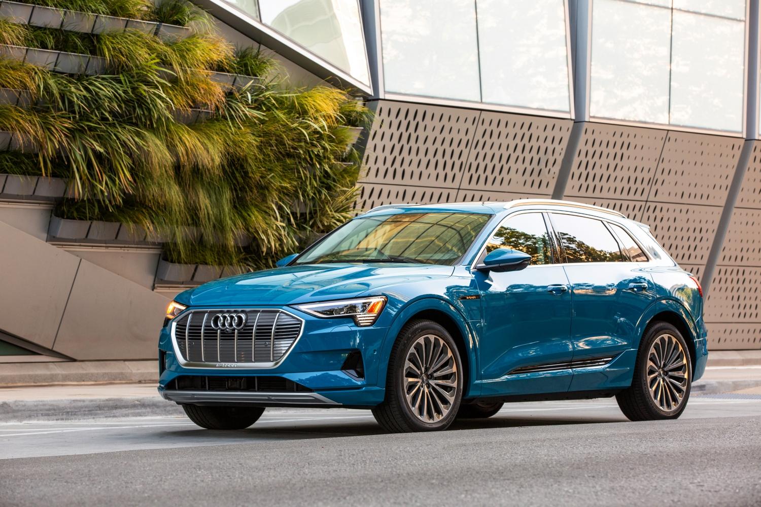 The Audi e-tron will be a small part of the company’s all-electric fleet.