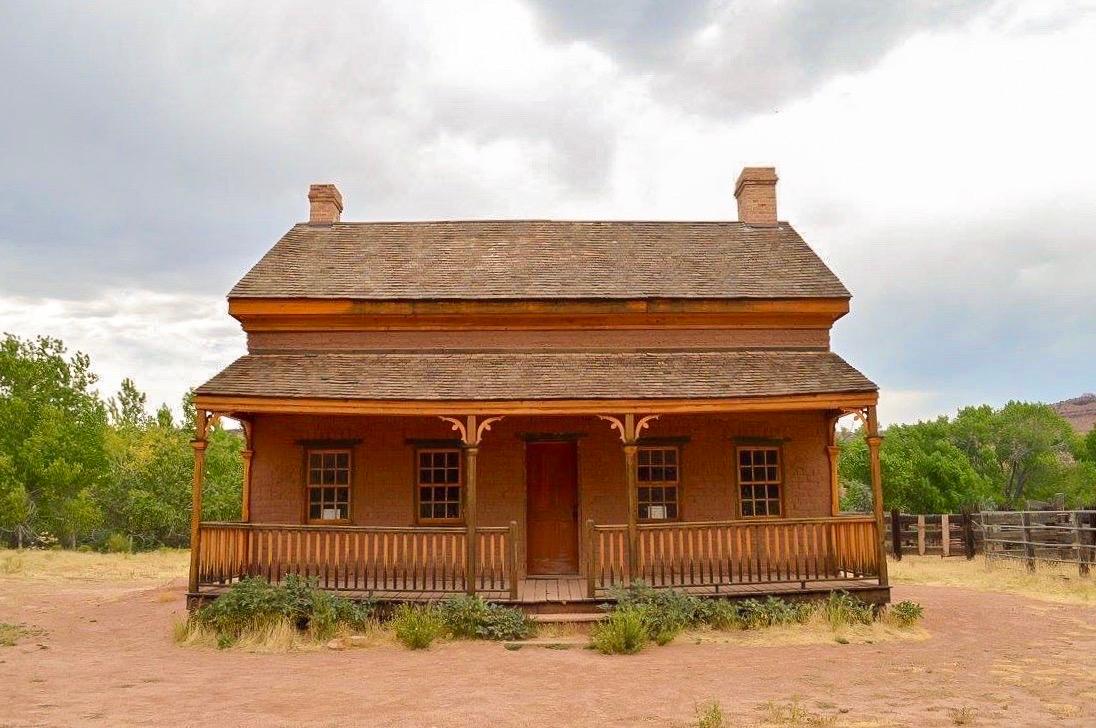 An uninhabited house in Utah