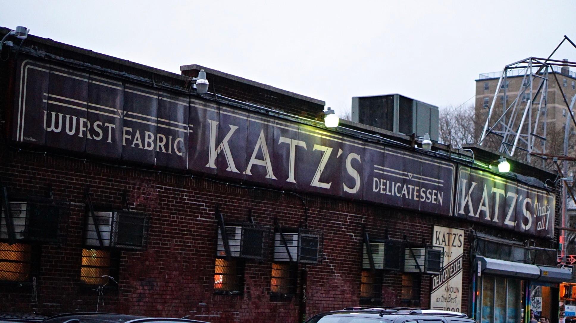 Katz的熟食店,纽约,纽约”sizes=