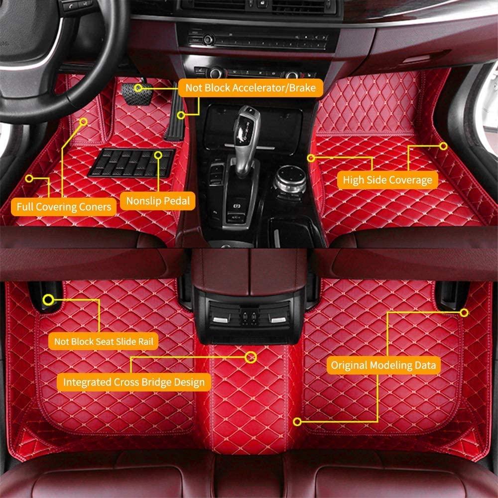 Custom luxury car mats set