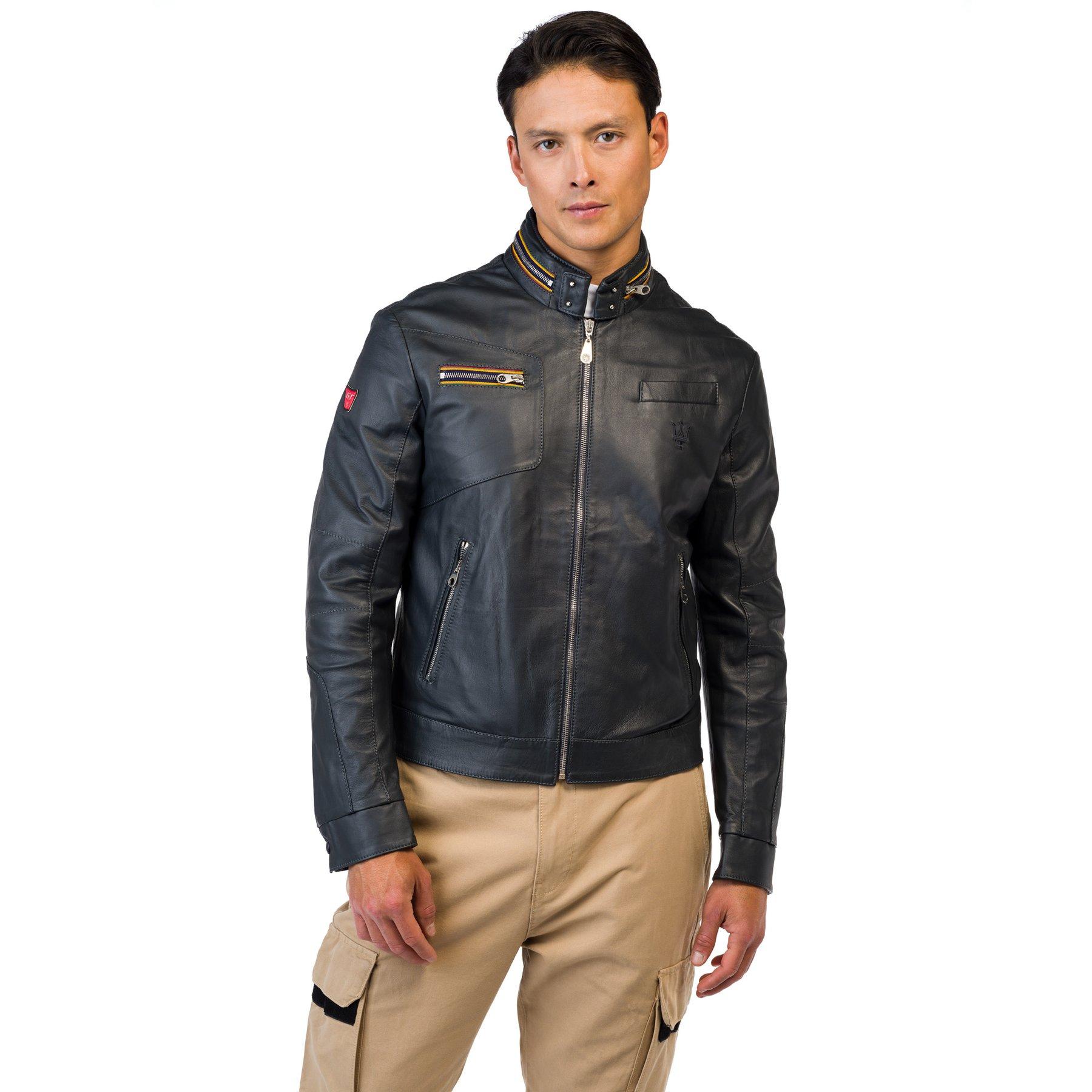 Maserati leather jacket