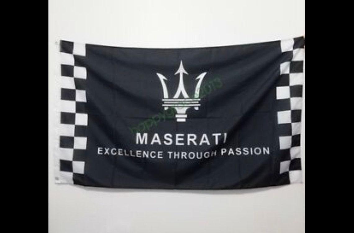 Maserati racing banner
